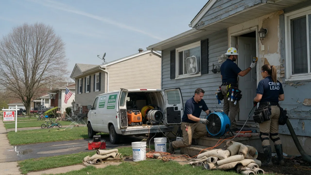 Flood Cleanup in Grover Hill, OH near me
