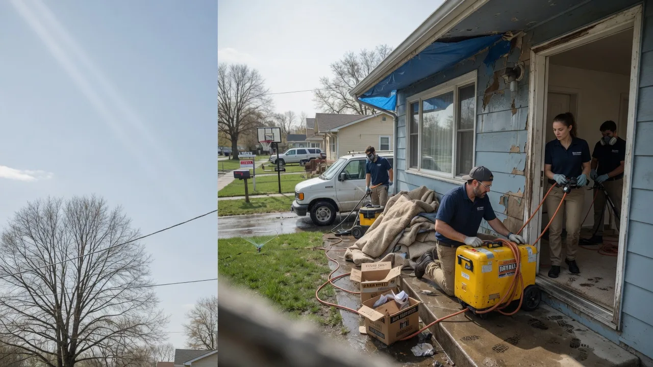 Basement Flood Cleanup in Grover Hill, OH near me